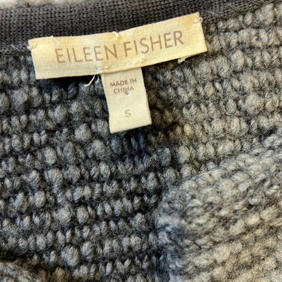 Eileen Fisher Cardigan Organic Wool with Pockets Sweater - Picture 5 of 8